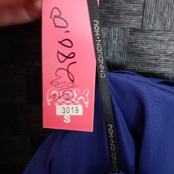 *70% OFF* Size Small Blue Ballgown - Picture 5 of 5